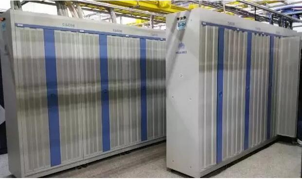 華為C&C08程控交換機機房圖