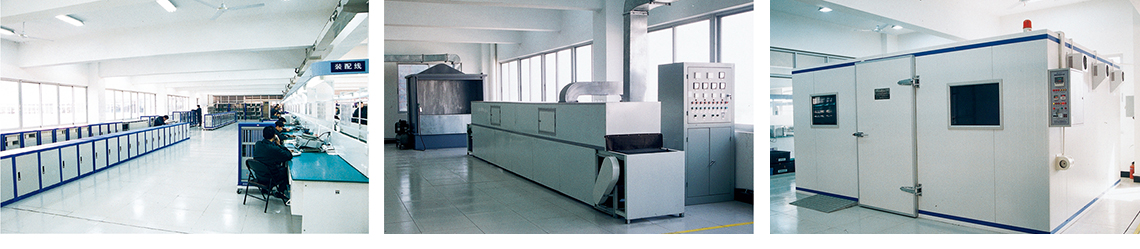 申甌公司現(xiàn)代化的程控交換機生產(chǎn)車間 申甌公司現(xiàn)代化的程控交換機生產(chǎn)車間